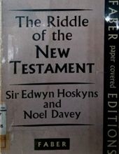 THE RIDDLE OF THE NEW TESTAMENT